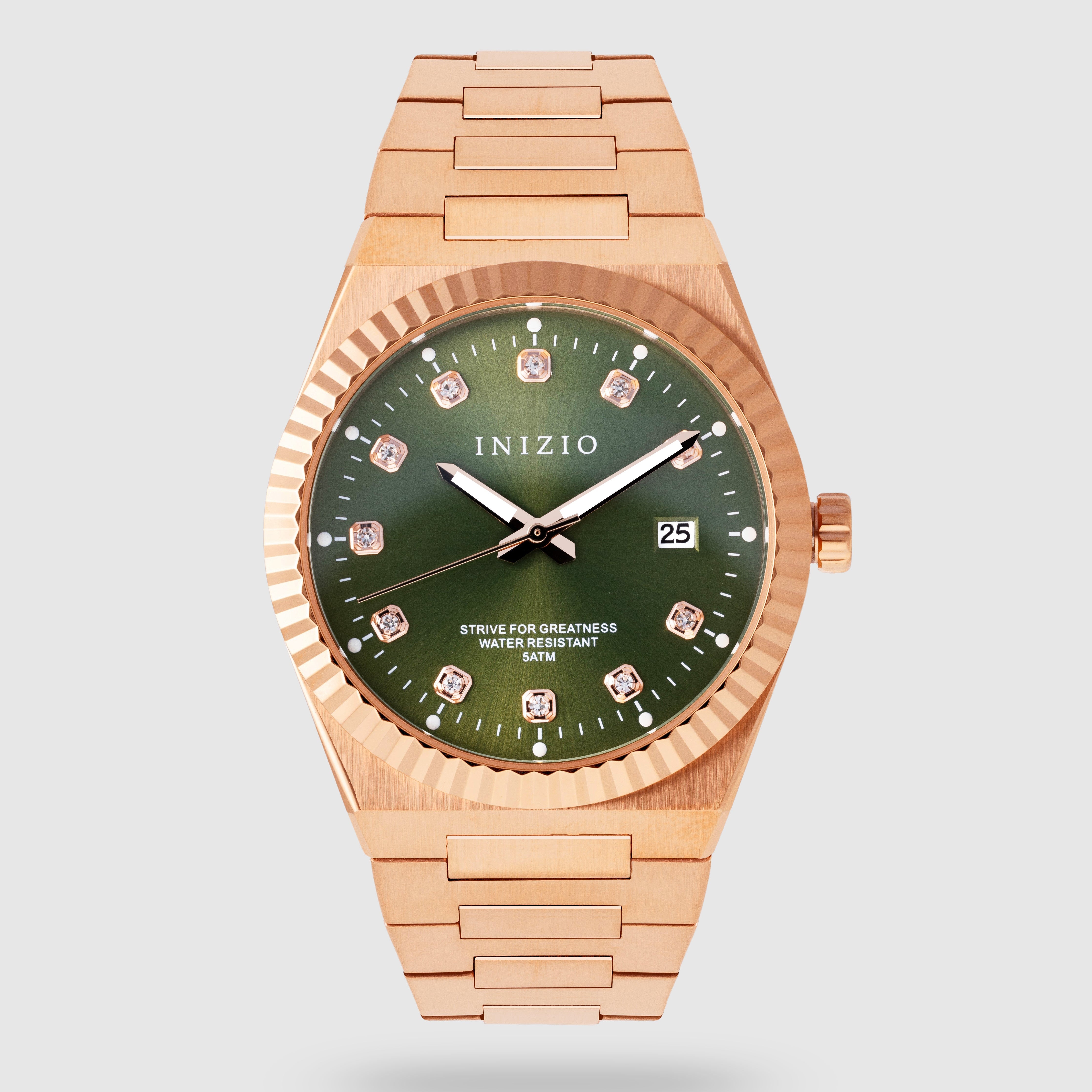 INIZIO SFG (Strive for Greatness) - ROSE GOLD GREEN