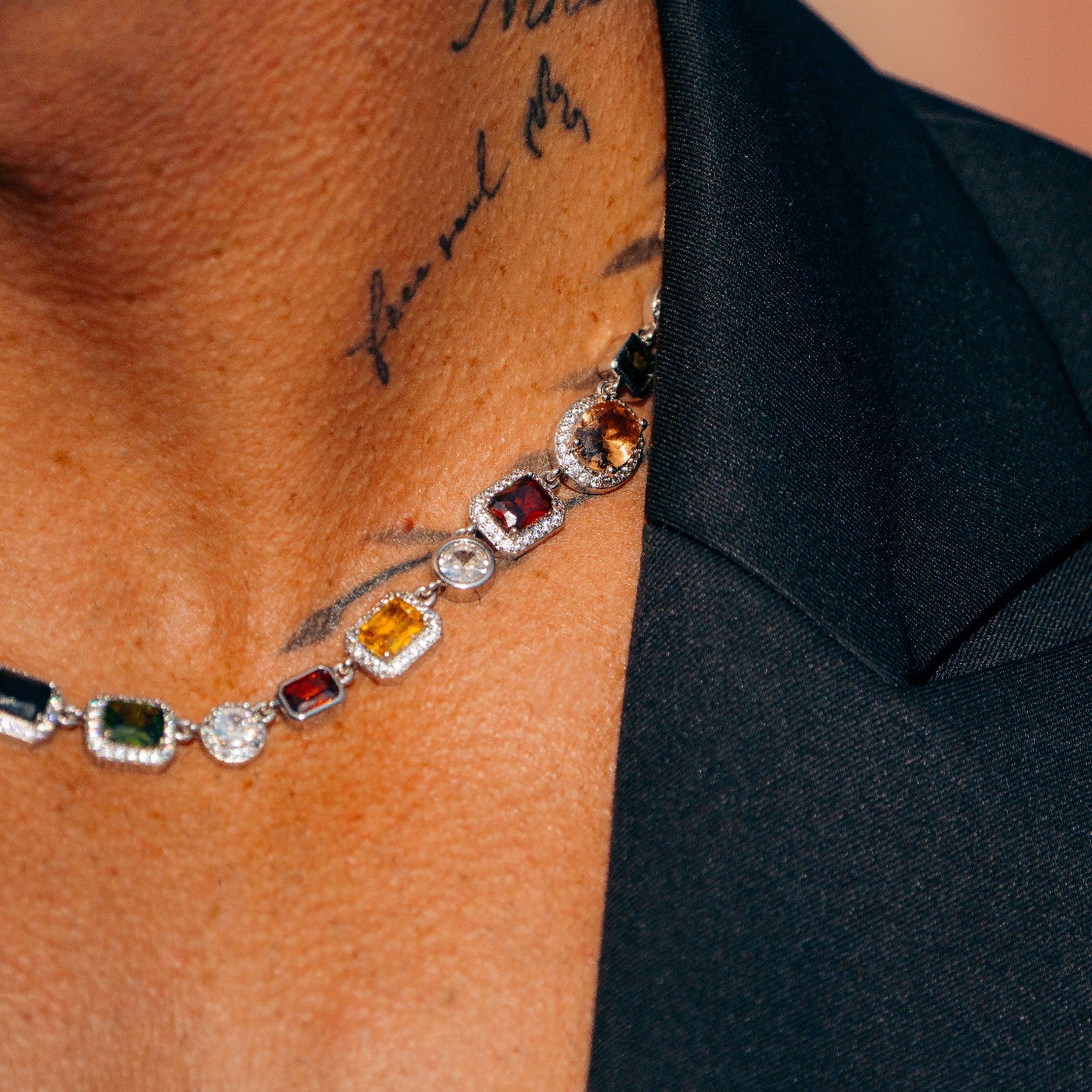 Royal Gemstone necklace