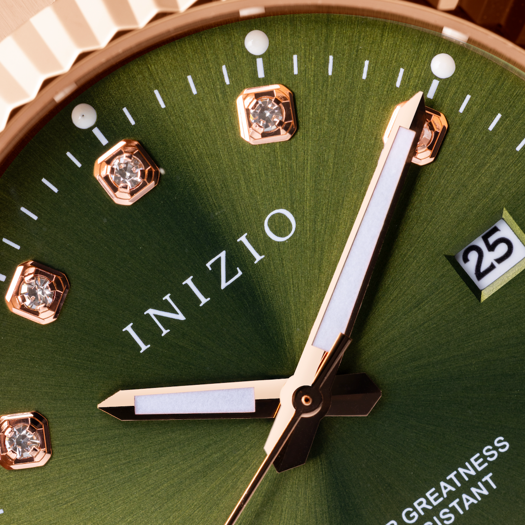 INIZIO SFG (Strive for Greatness) - ROSE GOLD GREEN