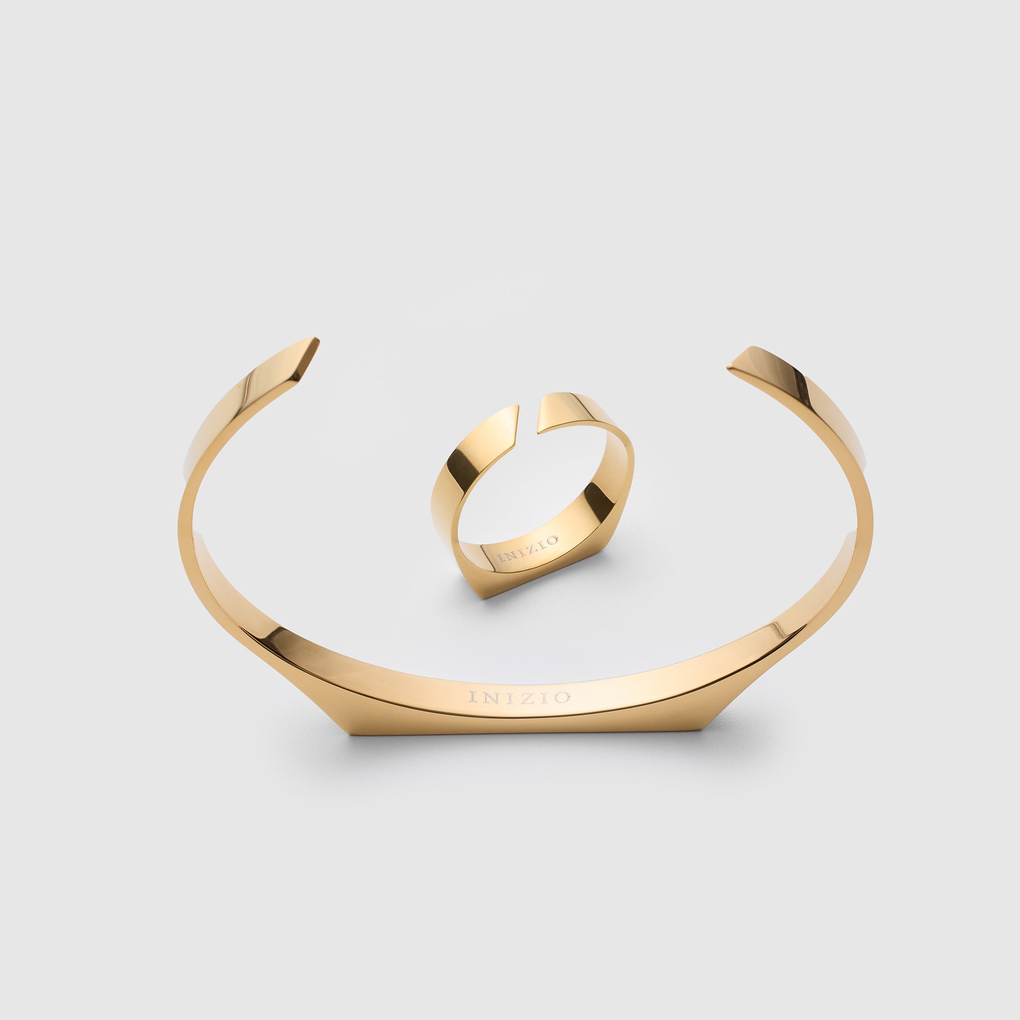 Forza Cuff & Signet Ring set