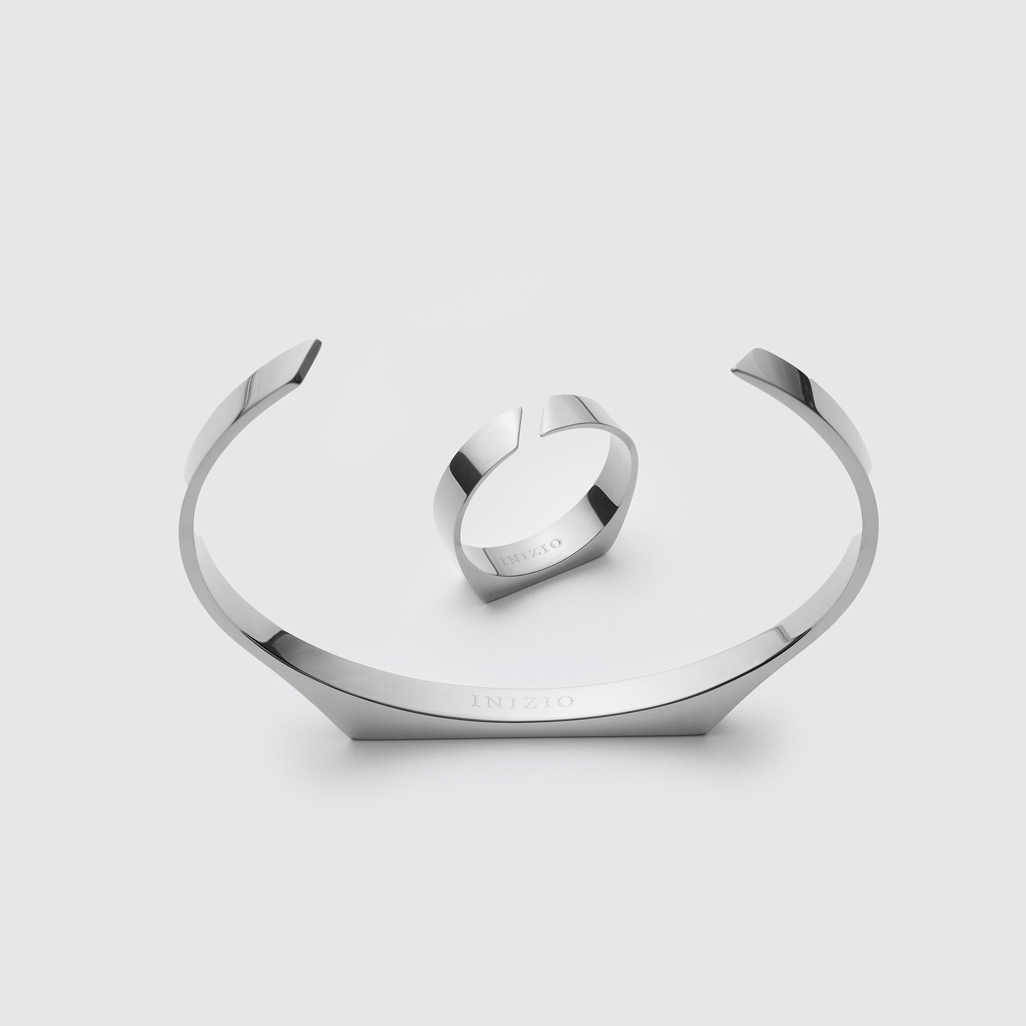 Forza Cuff & Signet Ring set