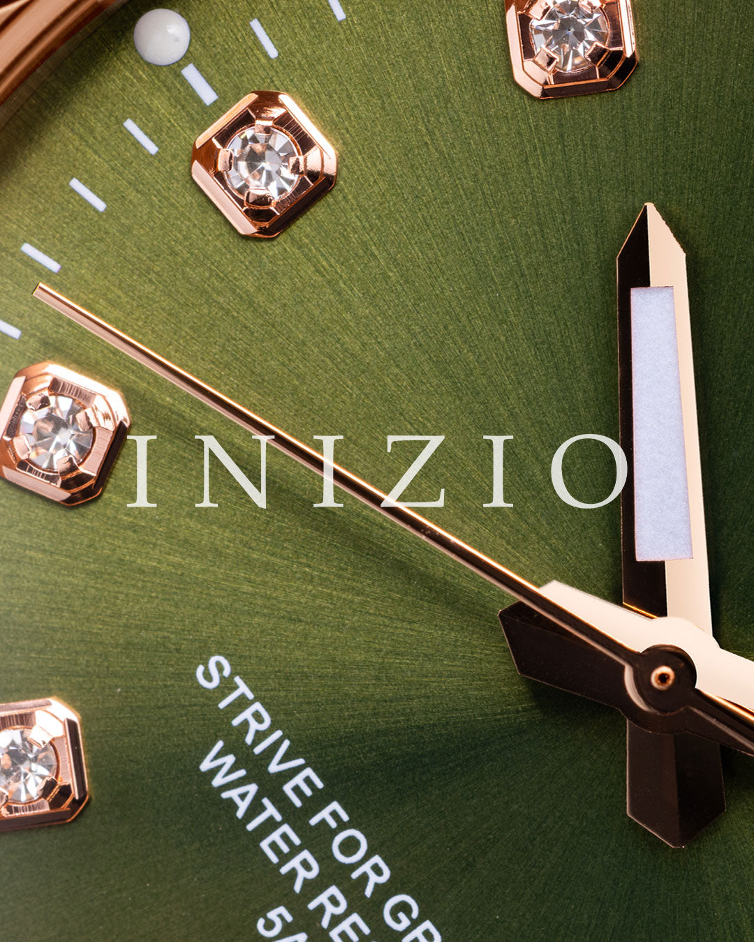 INIZIO SFG (Strive for Greatness) - ROSE GOLD GREEN