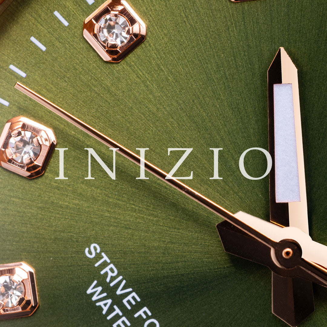 INIZIO SFG (Strive for Greatness) - ROSE GOLD GREEN
