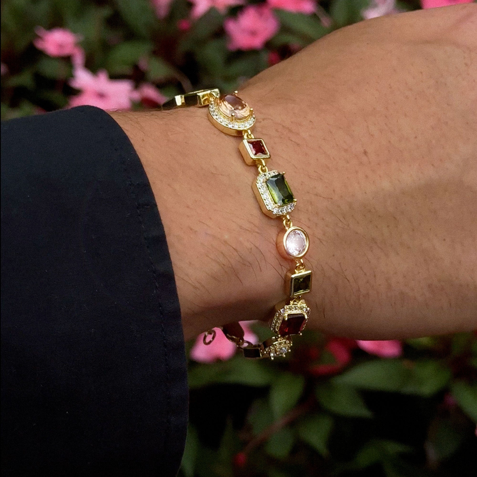 Royal Gemstone Bracelet