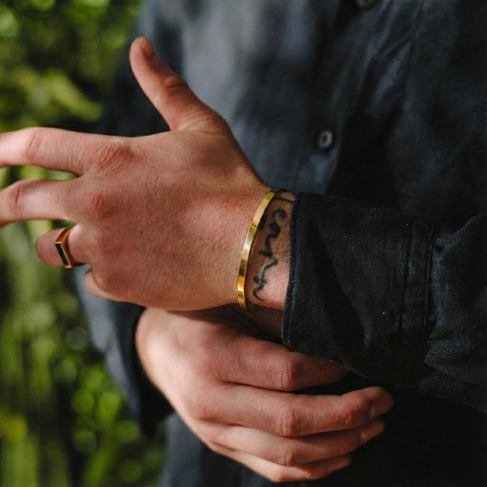 Royal Roman Cuff Solid (1 size fits all, adjustable)