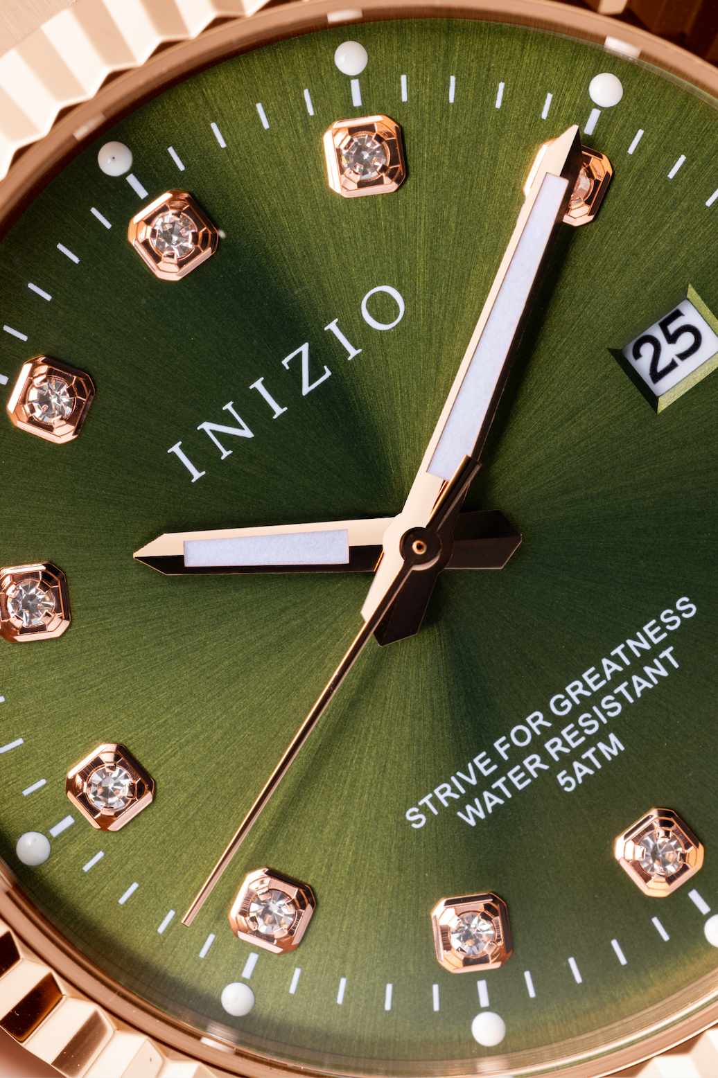 INIZIO SFG (Strive for Greatness) - ROSE GOLD GREEN