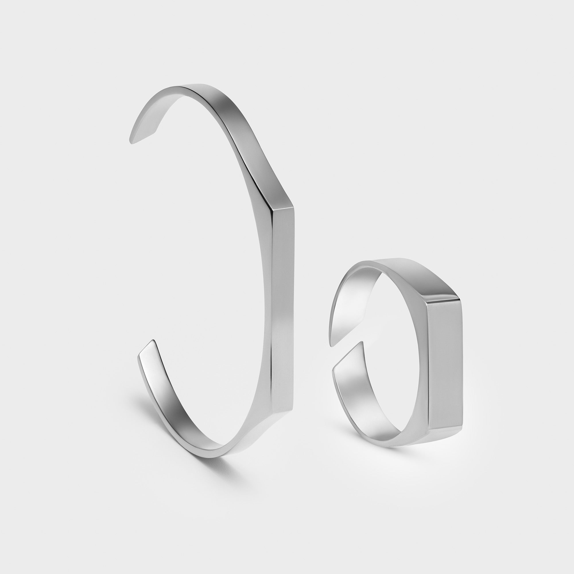 Forza Cuff & Signet Ring set